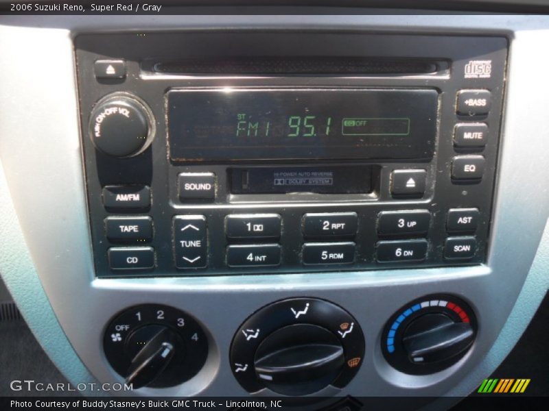 Controls of 2006 Reno 