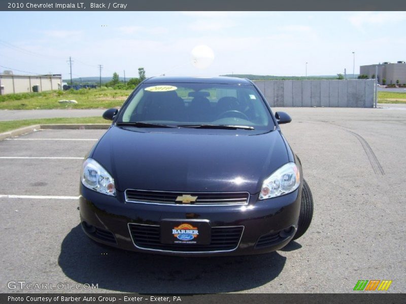 Black / Gray 2010 Chevrolet Impala LT