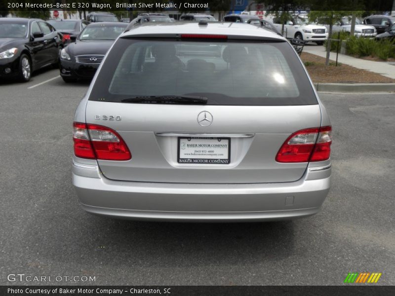 Brilliant Silver Metallic / Charcoal 2004 Mercedes-Benz E 320 Wagon