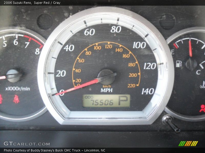 Super Red / Gray 2006 Suzuki Reno