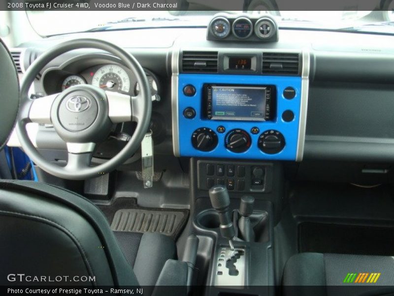 Voodoo Blue / Dark Charcoal 2008 Toyota FJ Cruiser 4WD
