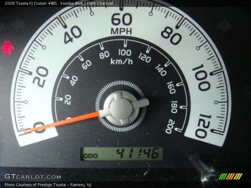 Voodoo Blue / Dark Charcoal 2008 Toyota FJ Cruiser 4WD