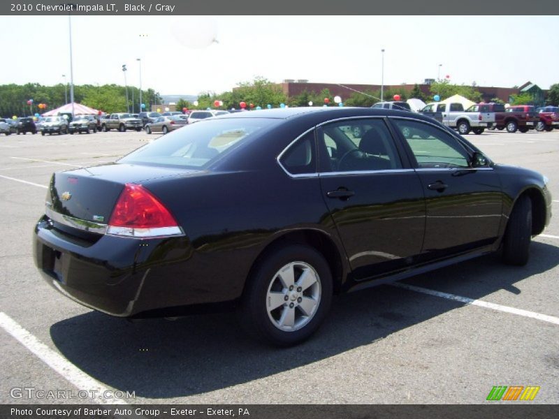 Black / Gray 2010 Chevrolet Impala LT