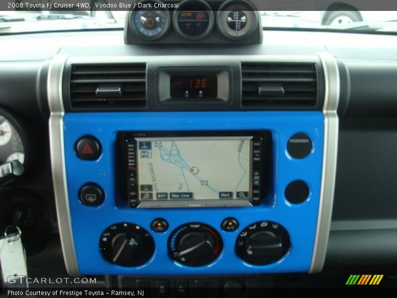 Voodoo Blue / Dark Charcoal 2008 Toyota FJ Cruiser 4WD