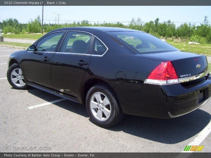 Black / Gray 2010 Chevrolet Impala LT