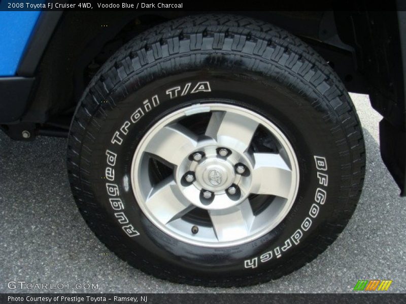 Voodoo Blue / Dark Charcoal 2008 Toyota FJ Cruiser 4WD