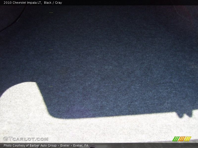 Black / Gray 2010 Chevrolet Impala LT