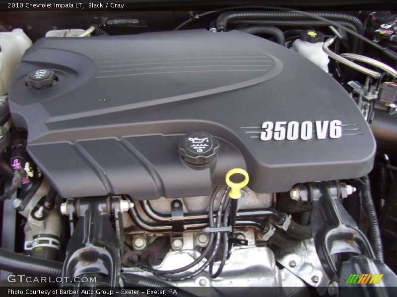 Black / Gray 2010 Chevrolet Impala LT