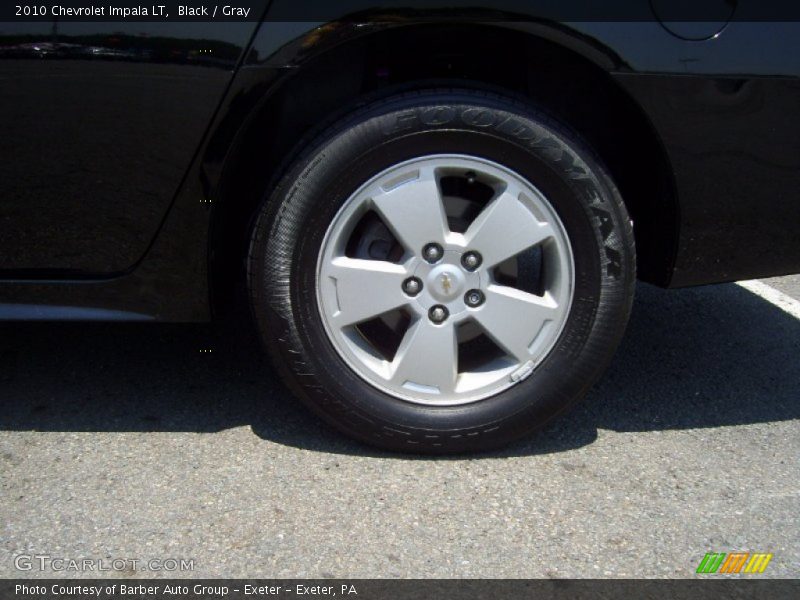 Black / Gray 2010 Chevrolet Impala LT