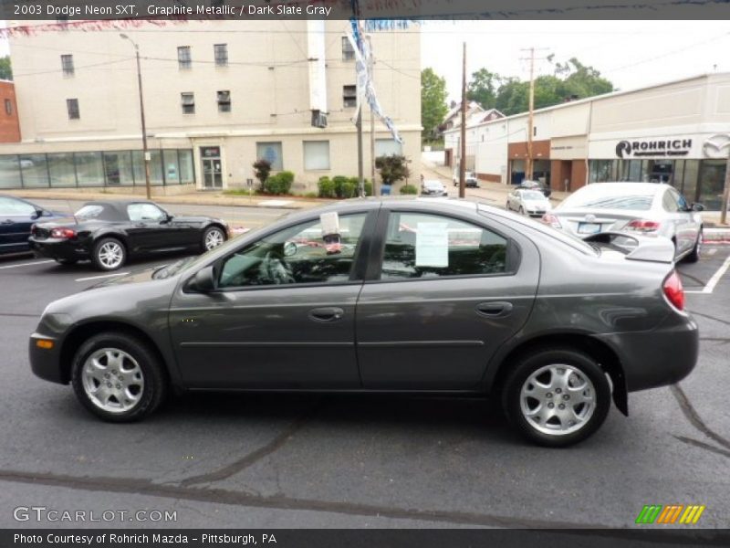 Graphite Metallic / Dark Slate Gray 2003 Dodge Neon SXT