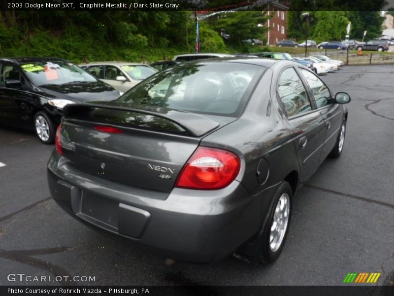 Graphite Metallic / Dark Slate Gray 2003 Dodge Neon SXT