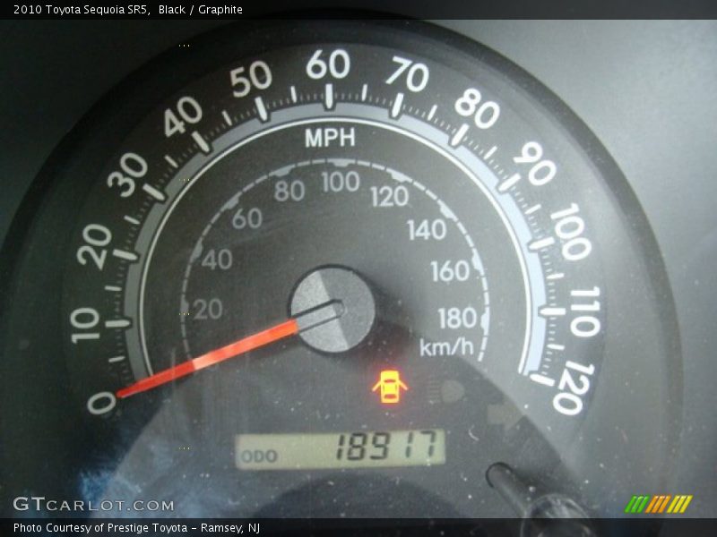 Black / Graphite 2010 Toyota Sequoia SR5