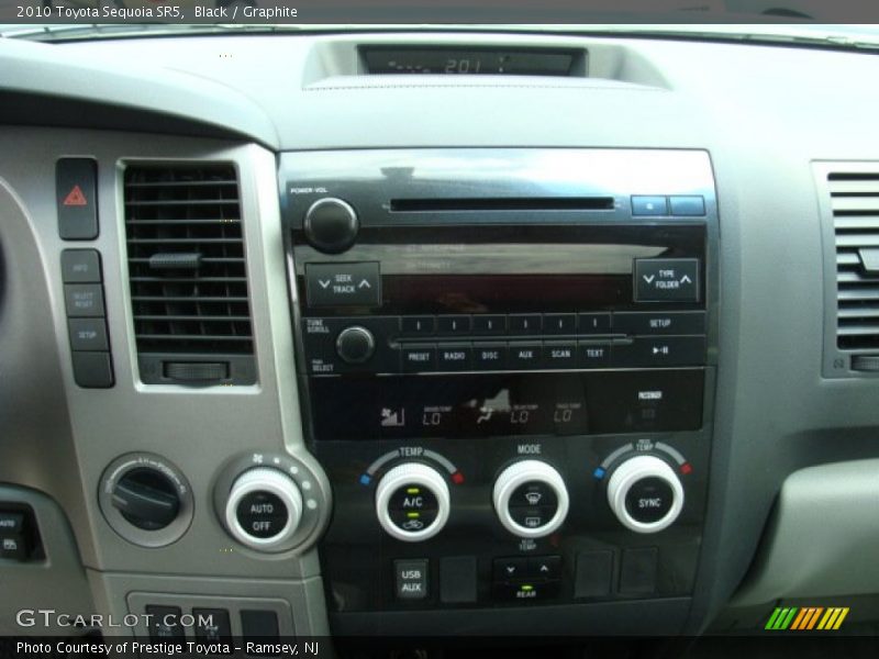 Black / Graphite 2010 Toyota Sequoia SR5
