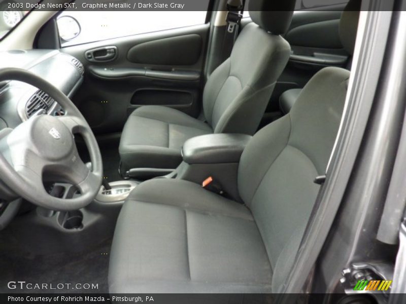 Graphite Metallic / Dark Slate Gray 2003 Dodge Neon SXT