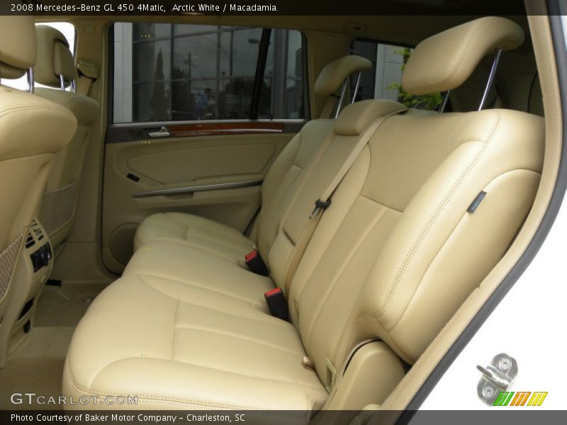 Arctic White / Macadamia 2008 Mercedes-Benz GL 450 4Matic