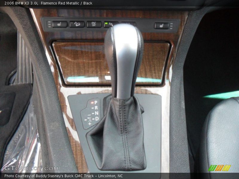 Flamenco Red Metallic / Black 2006 BMW X3 3.0i