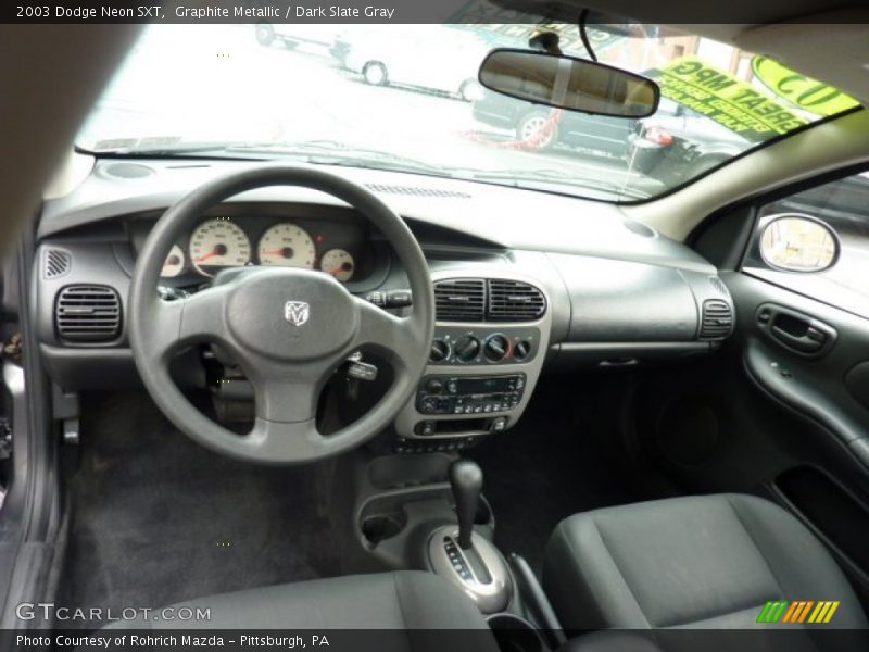 Graphite Metallic / Dark Slate Gray 2003 Dodge Neon SXT