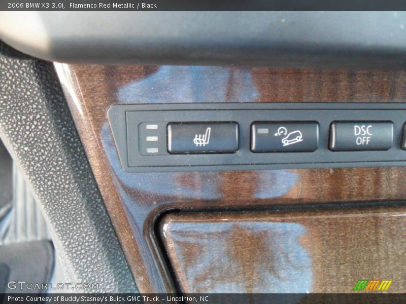 Flamenco Red Metallic / Black 2006 BMW X3 3.0i
