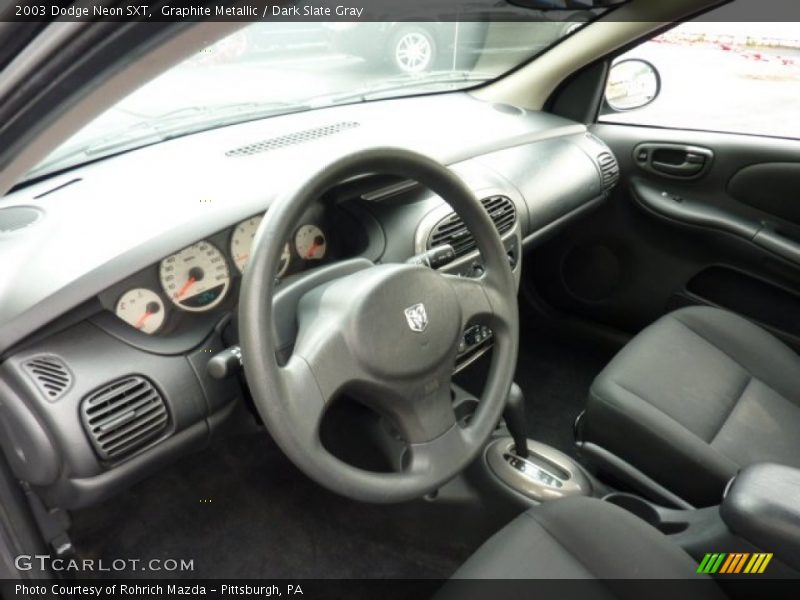 Graphite Metallic / Dark Slate Gray 2003 Dodge Neon SXT