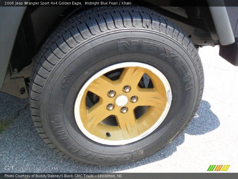  2006 Wrangler Sport 4x4 Golden Eagle Wheel