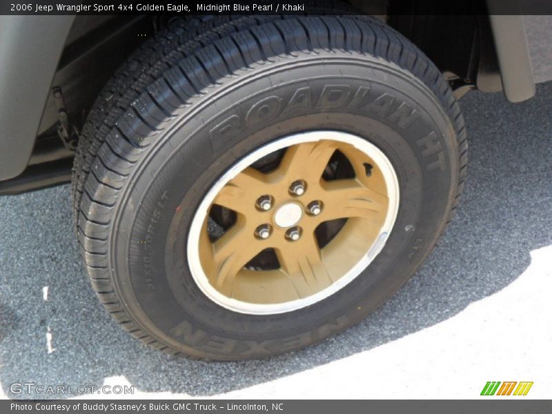 Midnight Blue Pearl / Khaki 2006 Jeep Wrangler Sport 4x4 Golden Eagle
