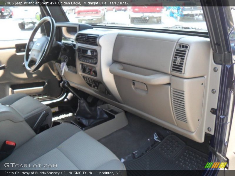  2006 Wrangler Sport 4x4 Golden Eagle Khaki Interior