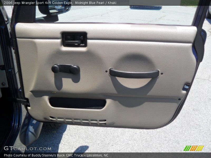 Door Panel of 2006 Wrangler Sport 4x4 Golden Eagle