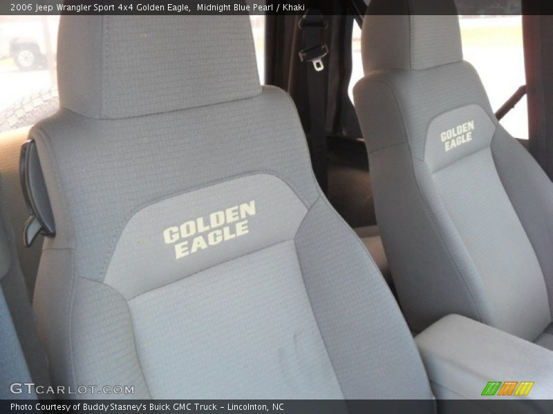  2006 Wrangler Sport 4x4 Golden Eagle Khaki Interior