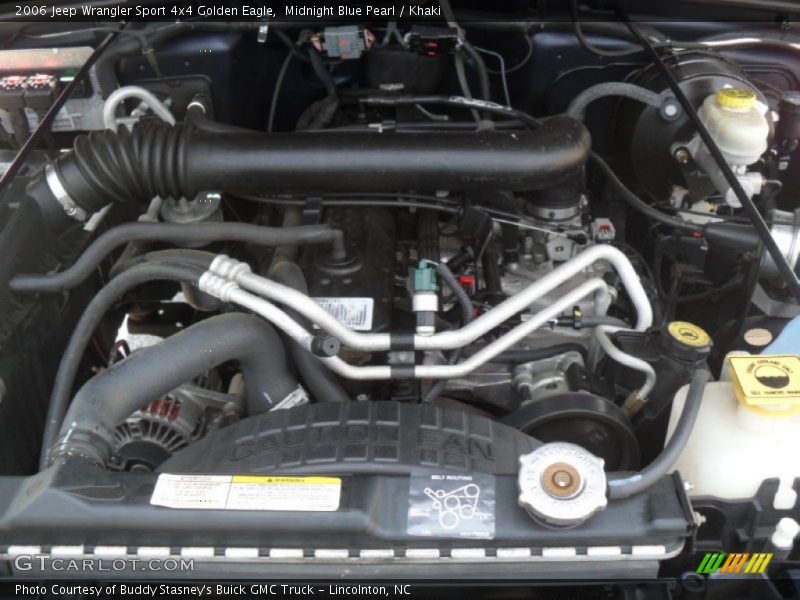  2006 Wrangler Sport 4x4 Golden Eagle Engine - 4.0 Liter OHV 12V Inline 6 Cylinder