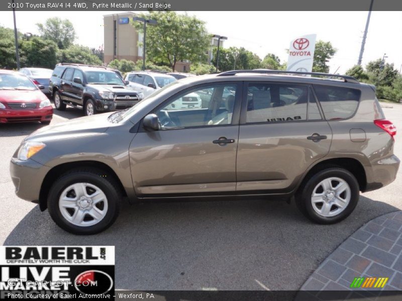 Pyrite Metallic / Sand Beige 2010 Toyota RAV4 I4 4WD