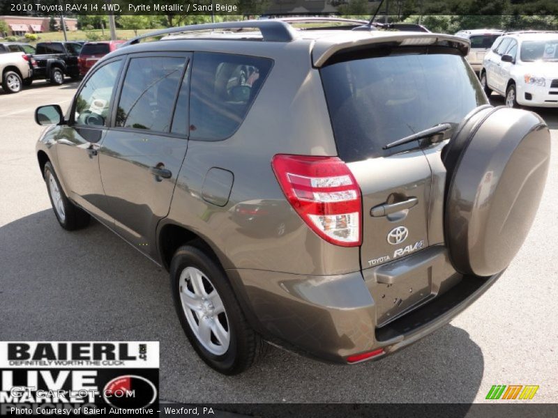 Pyrite Metallic / Sand Beige 2010 Toyota RAV4 I4 4WD