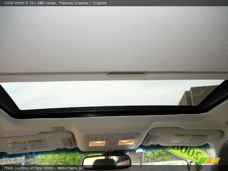 Platinum Graphite / Graphite 2008 Infiniti M 35x AWD Sedan