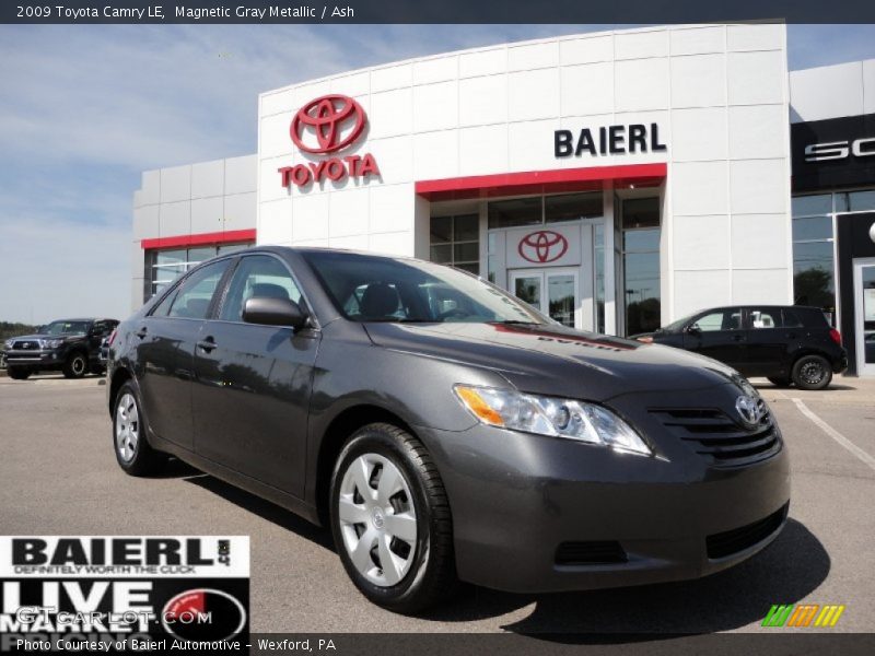 Magnetic Gray Metallic / Ash 2009 Toyota Camry LE
