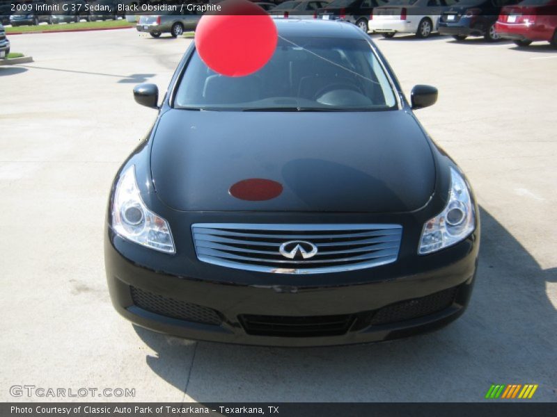 Black Obsidian / Graphite 2009 Infiniti G 37 Sedan