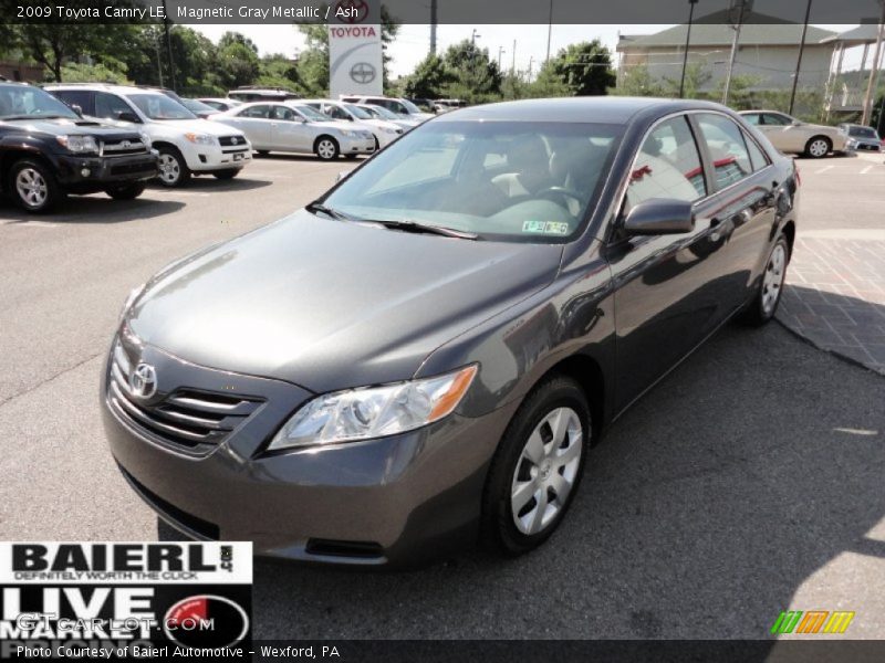 Magnetic Gray Metallic / Ash 2009 Toyota Camry LE