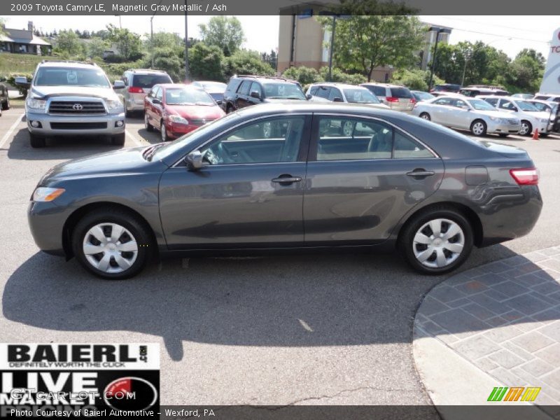 Magnetic Gray Metallic / Ash 2009 Toyota Camry LE