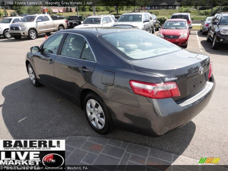 Magnetic Gray Metallic / Ash 2009 Toyota Camry LE