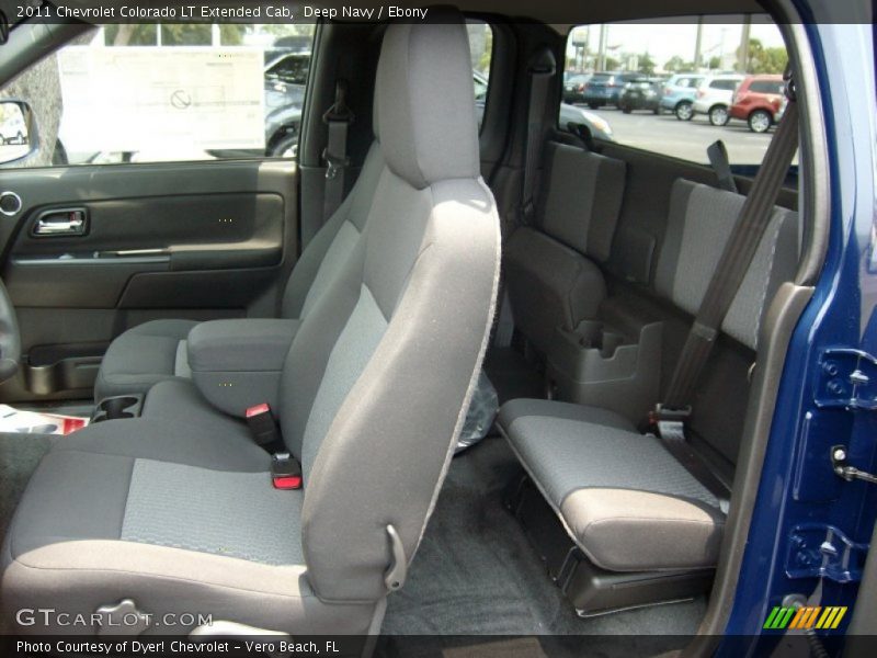  2011 Colorado LT Extended Cab Ebony Interior