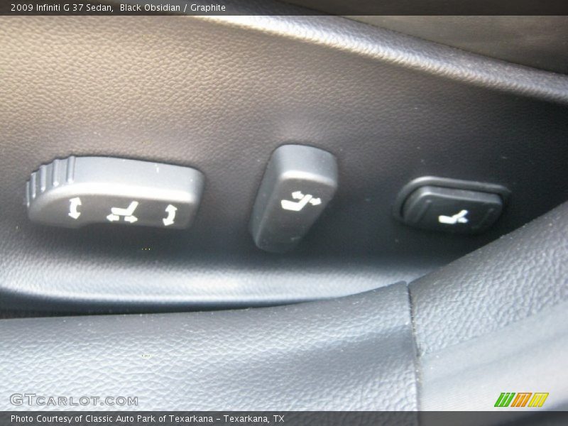 Black Obsidian / Graphite 2009 Infiniti G 37 Sedan