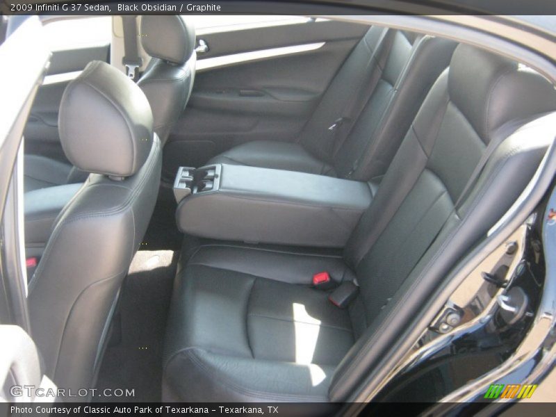 Black Obsidian / Graphite 2009 Infiniti G 37 Sedan