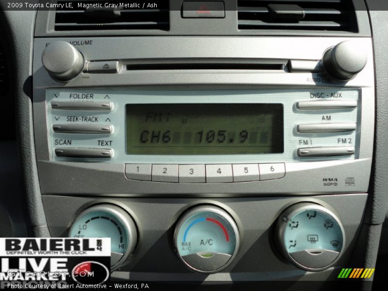 Magnetic Gray Metallic / Ash 2009 Toyota Camry LE
