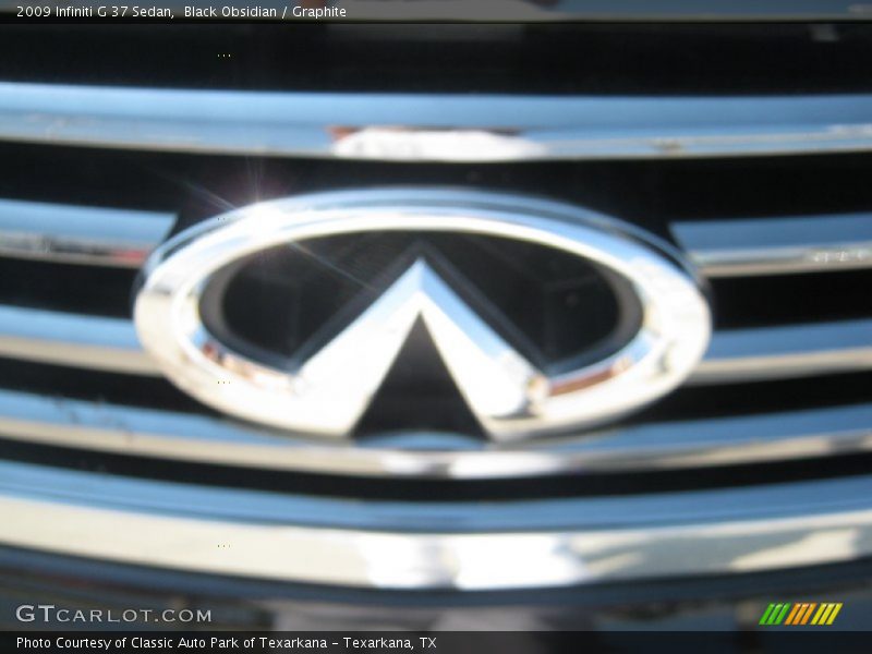 Black Obsidian / Graphite 2009 Infiniti G 37 Sedan