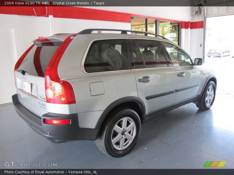 Crystal Green Metallic / Taupe 2004 Volvo XC90 T6 AWD