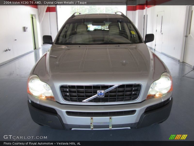 Crystal Green Metallic / Taupe 2004 Volvo XC90 T6 AWD