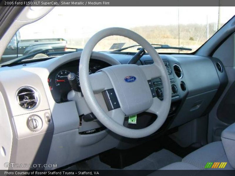 Silver Metallic / Medium Flint 2006 Ford F150 XLT SuperCab