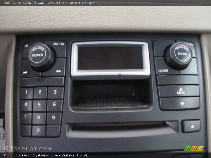 Controls of 2004 XC90 T6 AWD