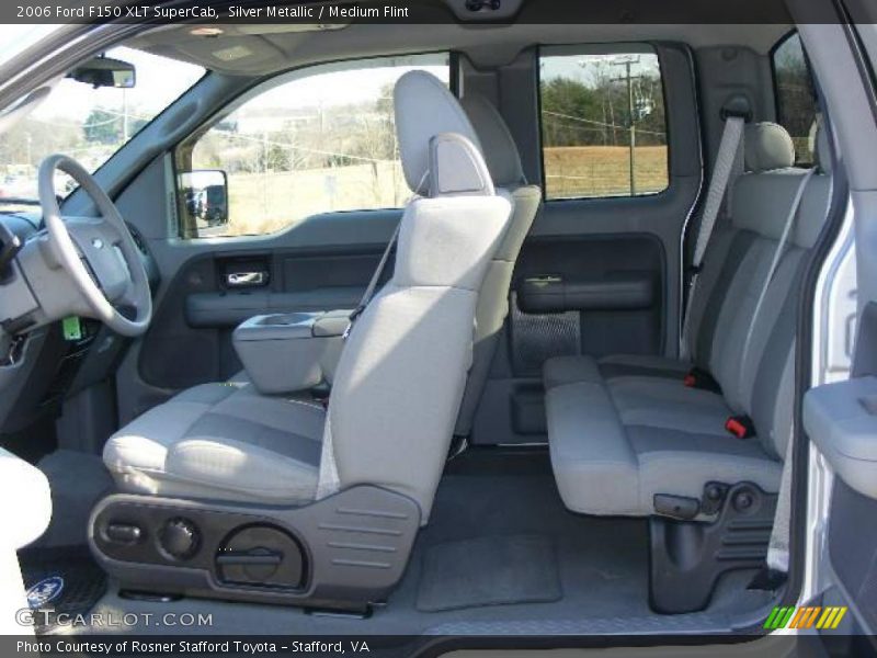 Silver Metallic / Medium Flint 2006 Ford F150 XLT SuperCab