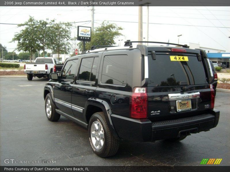Black / Dark Slate Gray/Light Graystone 2006 Jeep Commander Limited 4x4