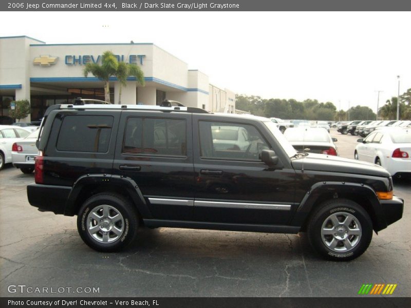 Black / Dark Slate Gray/Light Graystone 2006 Jeep Commander Limited 4x4