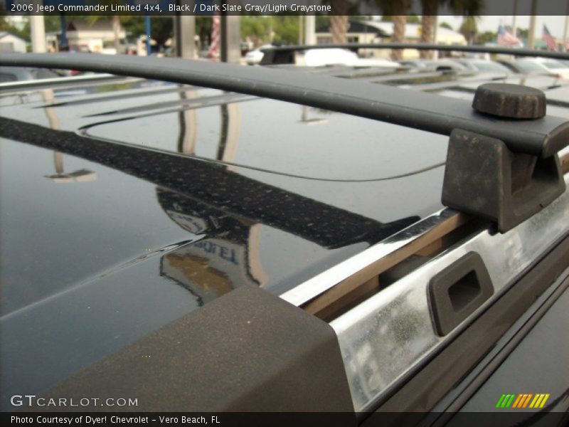 Black / Dark Slate Gray/Light Graystone 2006 Jeep Commander Limited 4x4